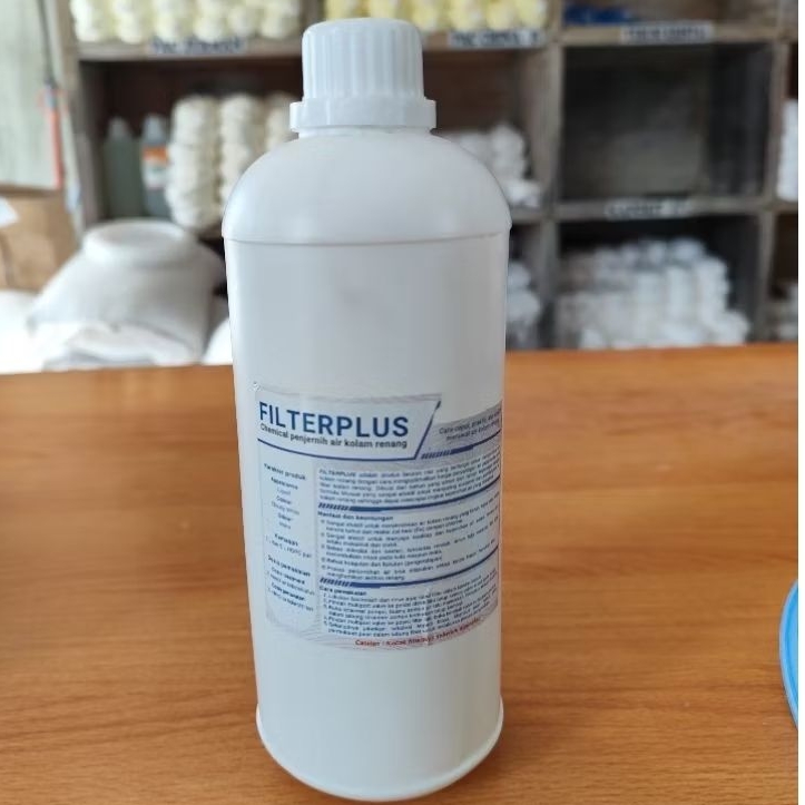 Filter plus penjernih kolam renang / Cairan penjernih air kolam renang