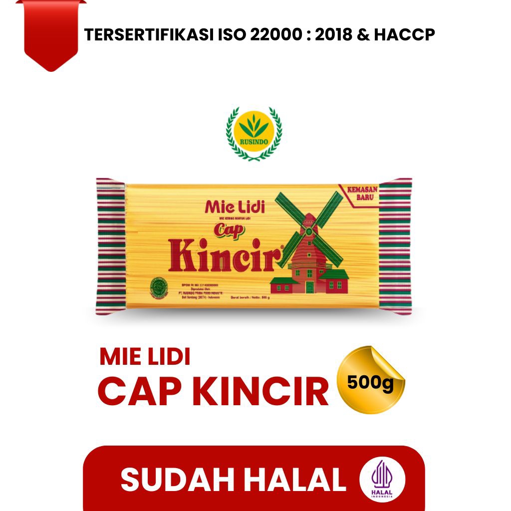 

MIE LIDI CAP KINCIR (HALAL)