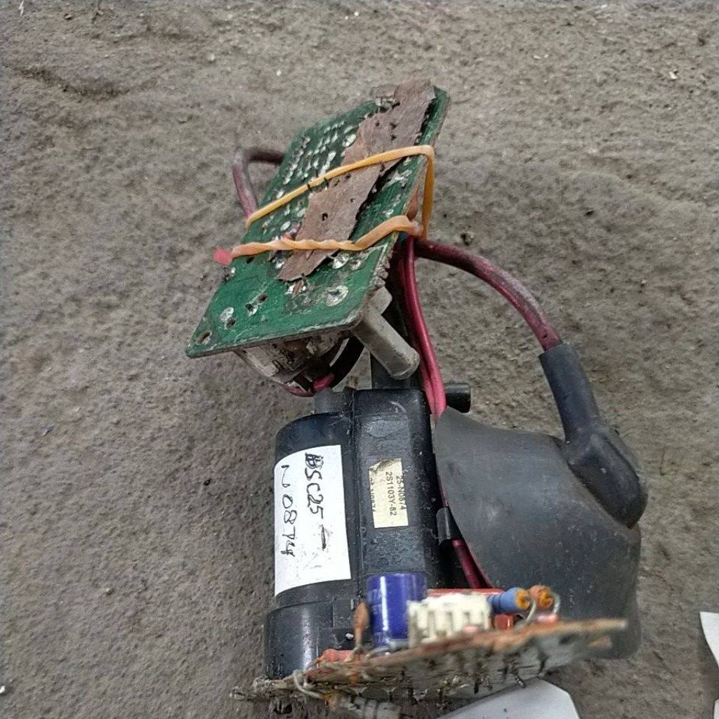 playback BSC 25 - N0874 cabutan masih nempel PCB