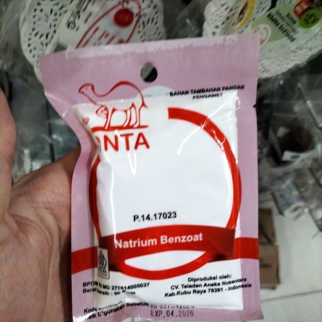 

cap onta natrium soda kue 50 gram