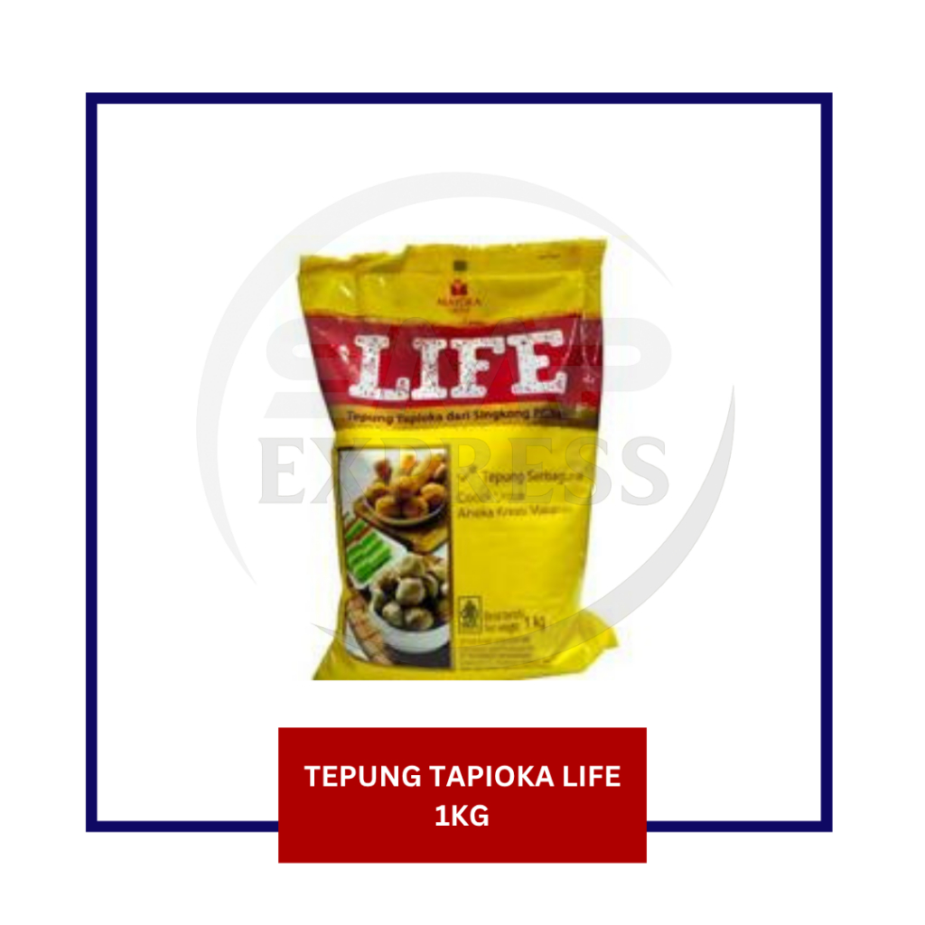 

Tepung Tapioka Life Kemasan 1KG