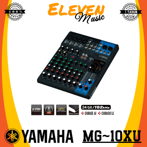 Mixer Yamaha MG-10Xu MG 10xu MG10xu Original Garansi Resmi