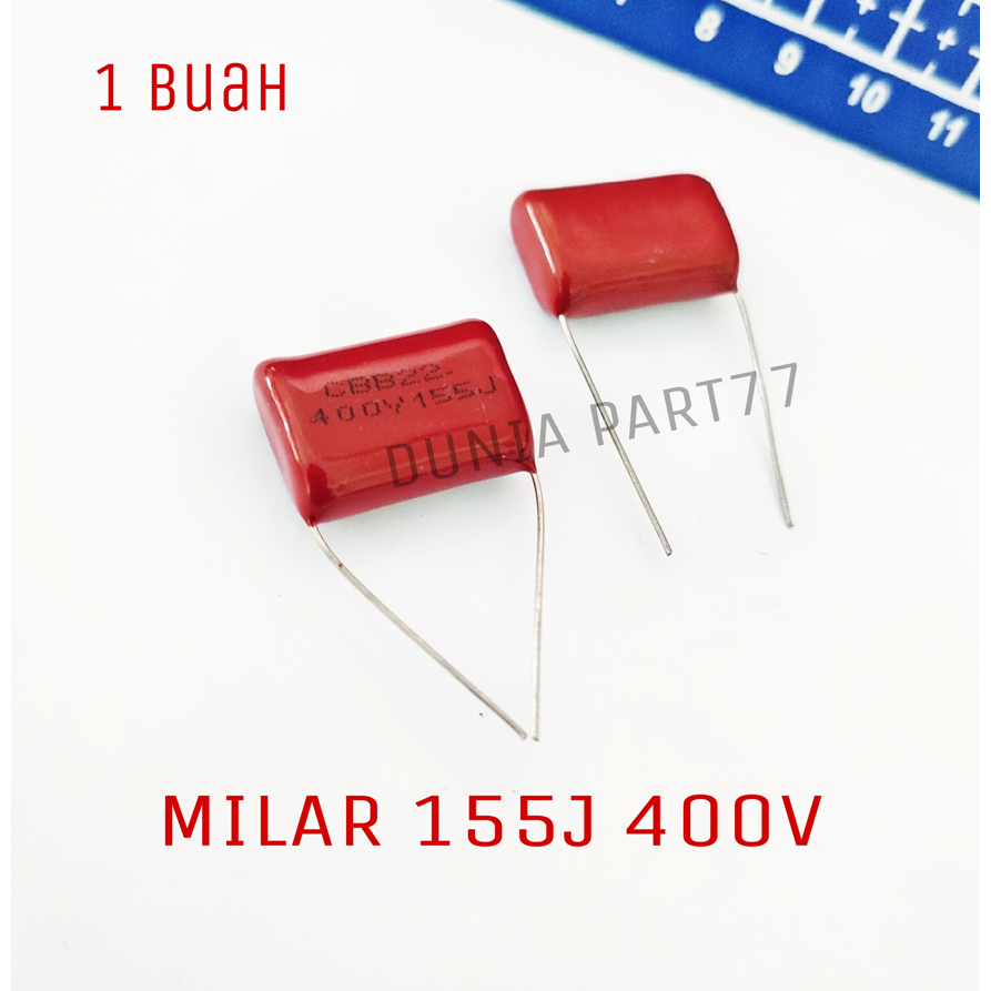 Milar 155J 400V Kapasitor Mylar 155