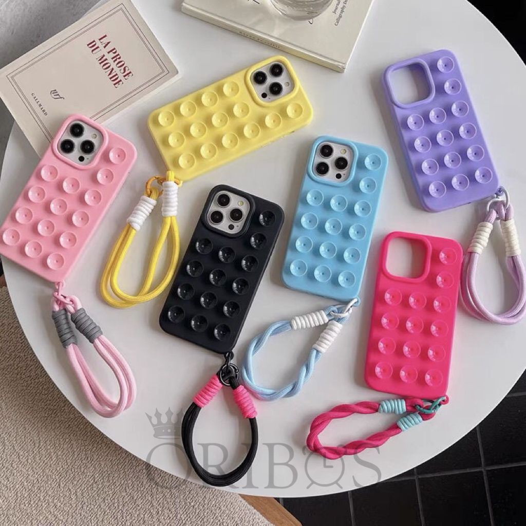 Oribos - Case Matte Gurita Liquid With Charm For SAM A16 A17/A26 A35/A55 A36/A56/A57 Iphone 11 12 13
