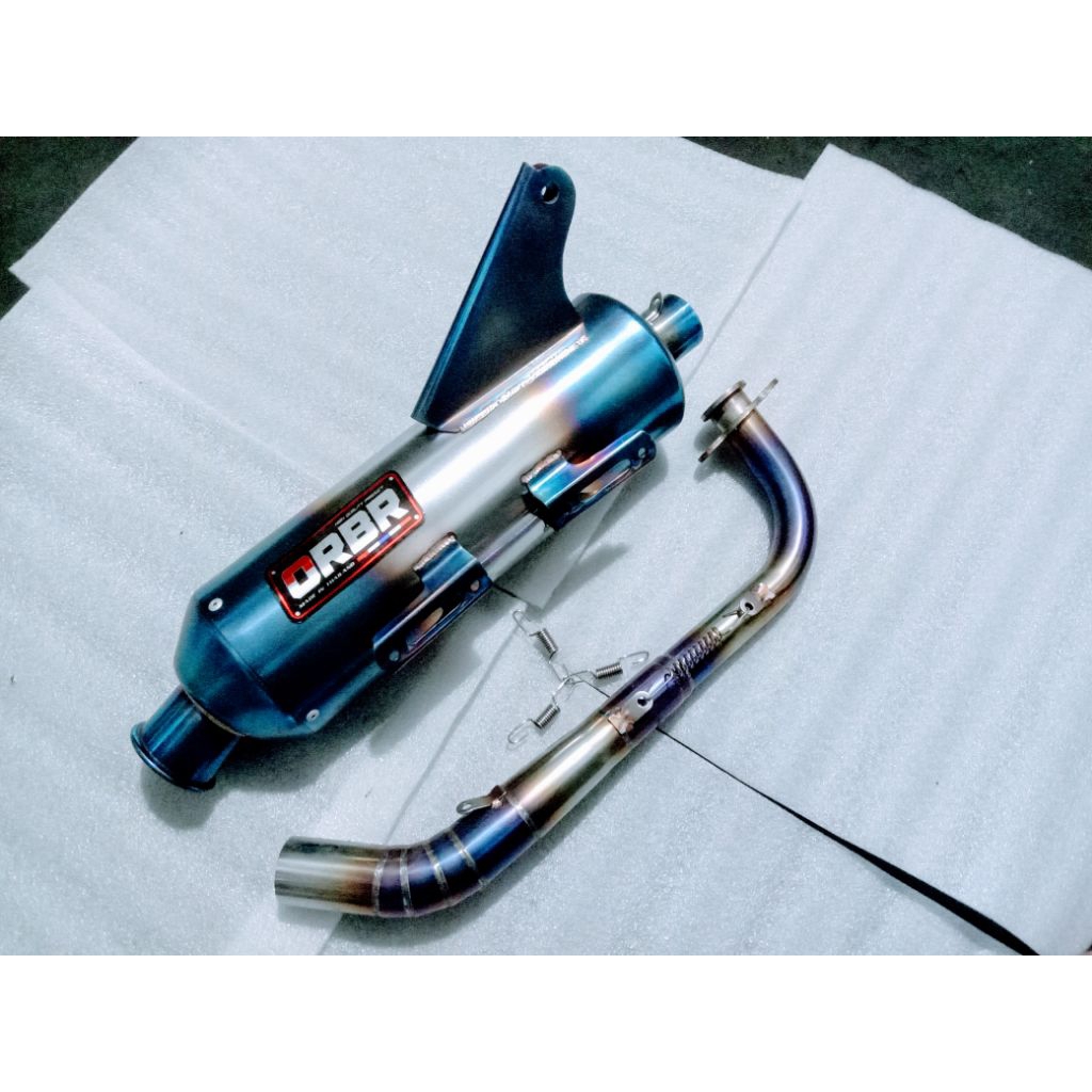ORBR  Silent Killer Power Pipe Mio Sporty Mio Soulty Beat Fi Click V1 Aerox Nmax Click 125/150 Apido