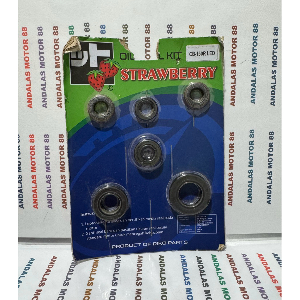 OIL SEAL SIL OLI MESIN KOMPLIT CBR LED CB150R CB150R LED STRAWBERRY