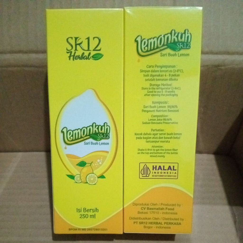 

SR12 Herbal Lemonkuh 250ml