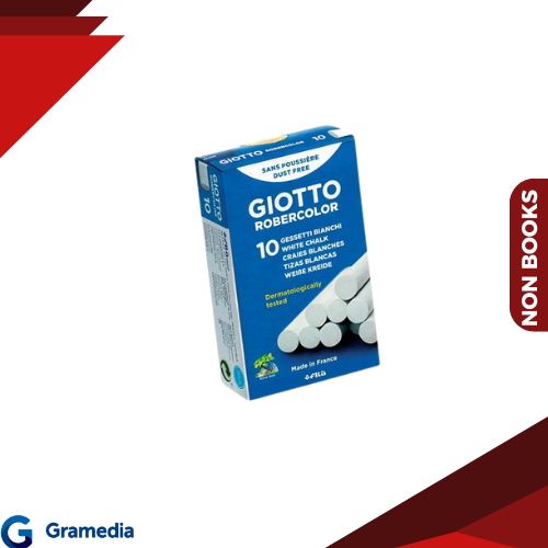 

Gramedia Medan - LYRA Giotto blackboard chalk 10pc/white
