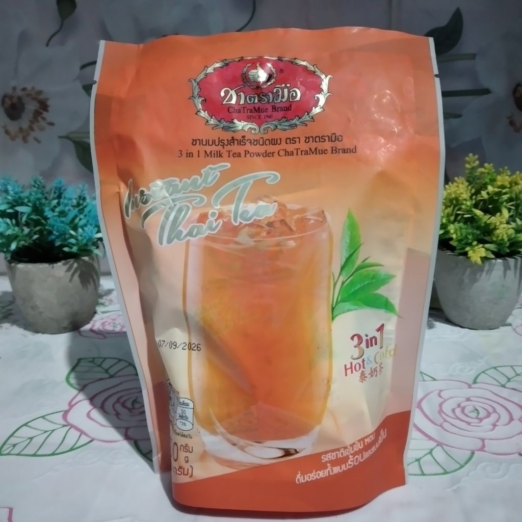 

chatramue number one instant thai tea 3 in 1