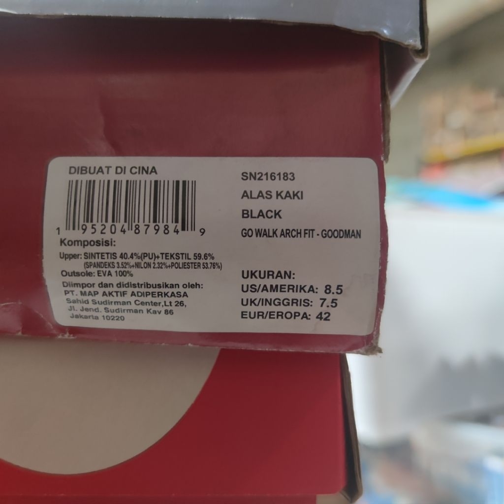 sepatu Go Walk Arch Fit