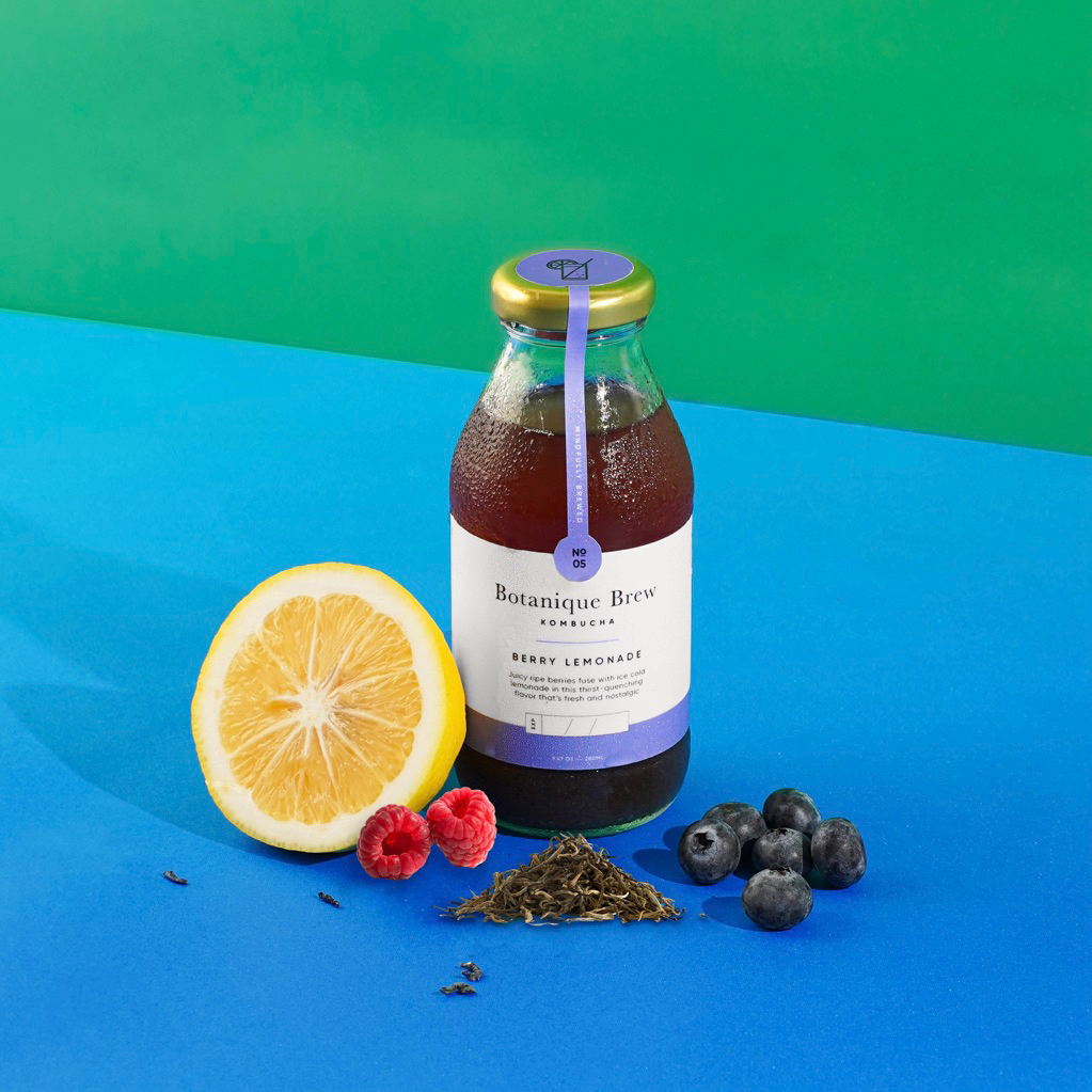 

BERRY LEMONADE - Botanique Brew Kombucha (280ml)