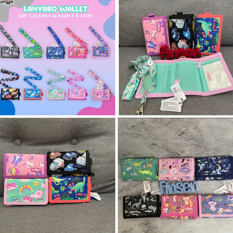KODE S69Z smiggle dompet anak smiggle lanyard wallet smiggle wallet donpet anak smiggle