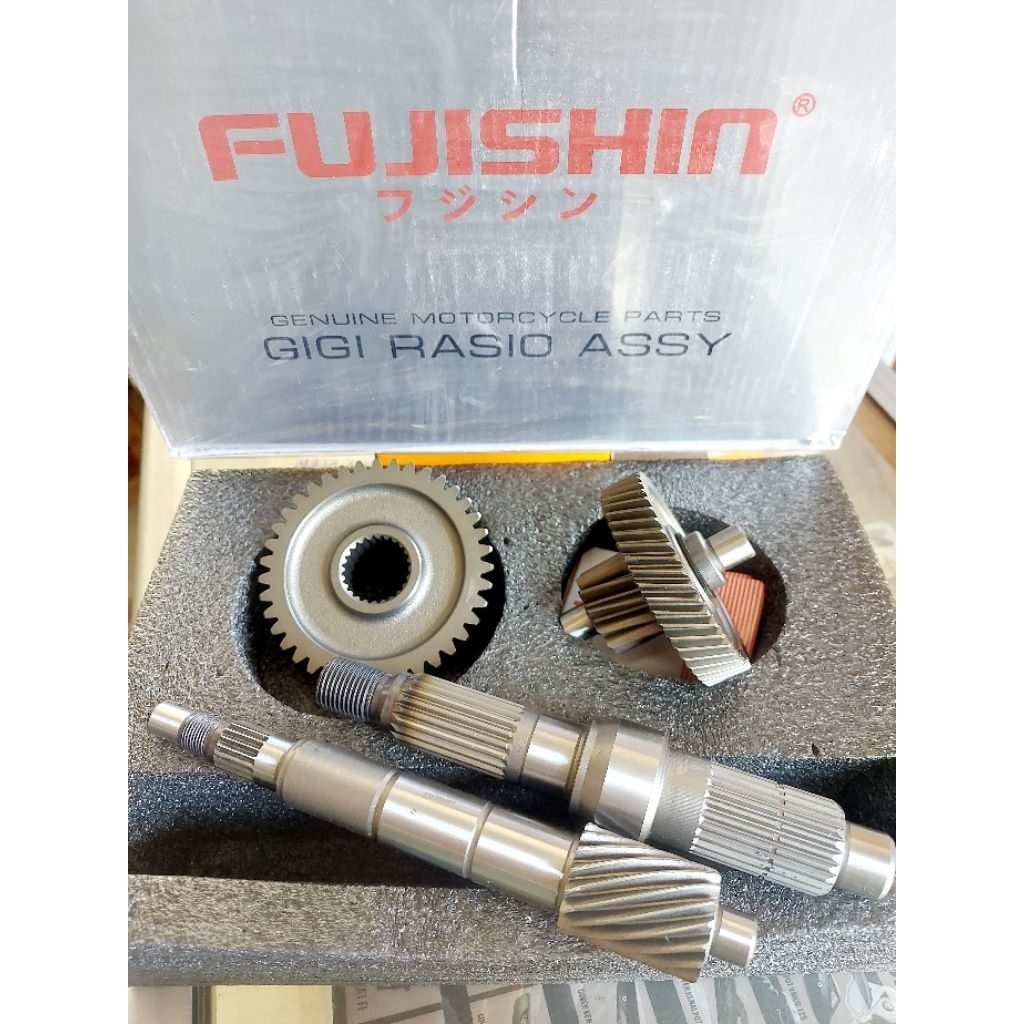 GIGI GARDAN RASIO MIO M3, MOI GT125, SOUL GT 1SET/4PCS FUJISIN OEM HIGH QUALITY