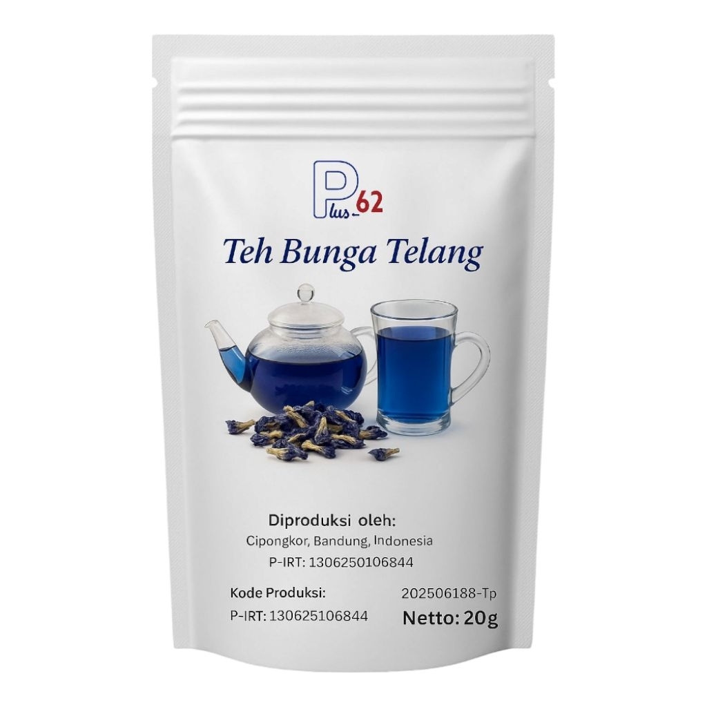 

Bunga Telang Kering Asli Grade A Per Bungkus SUDAH IZIN P-IRT