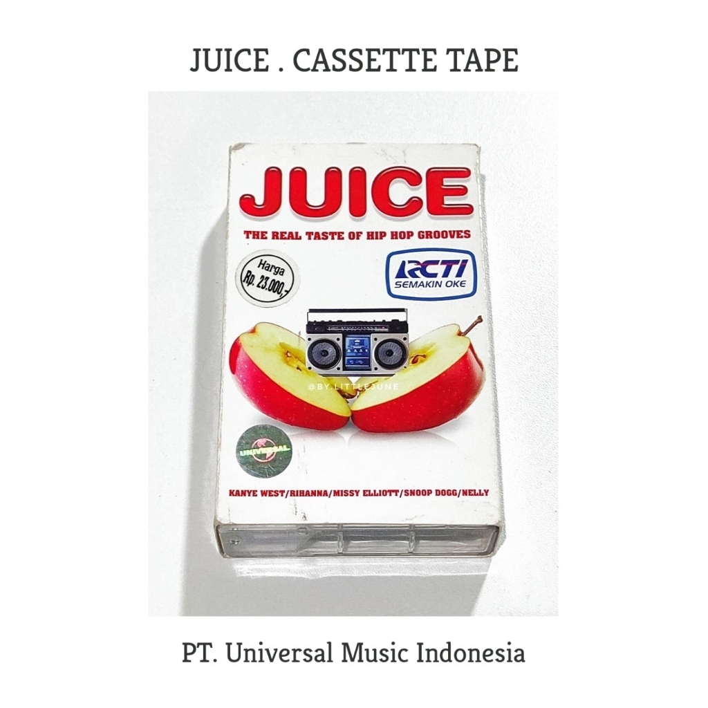 Preloved : JUICE . Cassette Tape // PT. Universal Music Indonesia / The Real Taste Of Hip Hop Groove