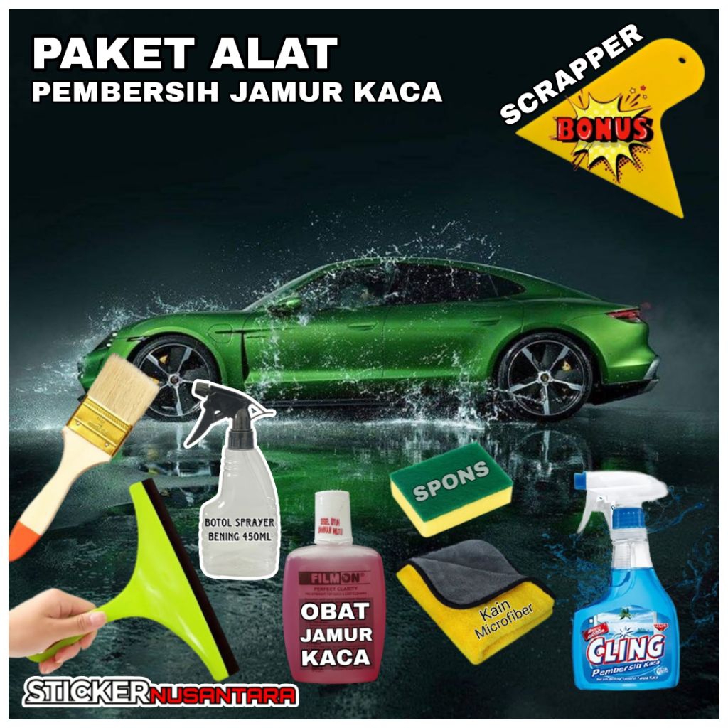 CAIRAN PEMBERSIH KACA / CAIRAN PEMBERSIH JAMUR KACA / CAIRAN PEMBERSIH KERAK NODA MULTIFUNGSI