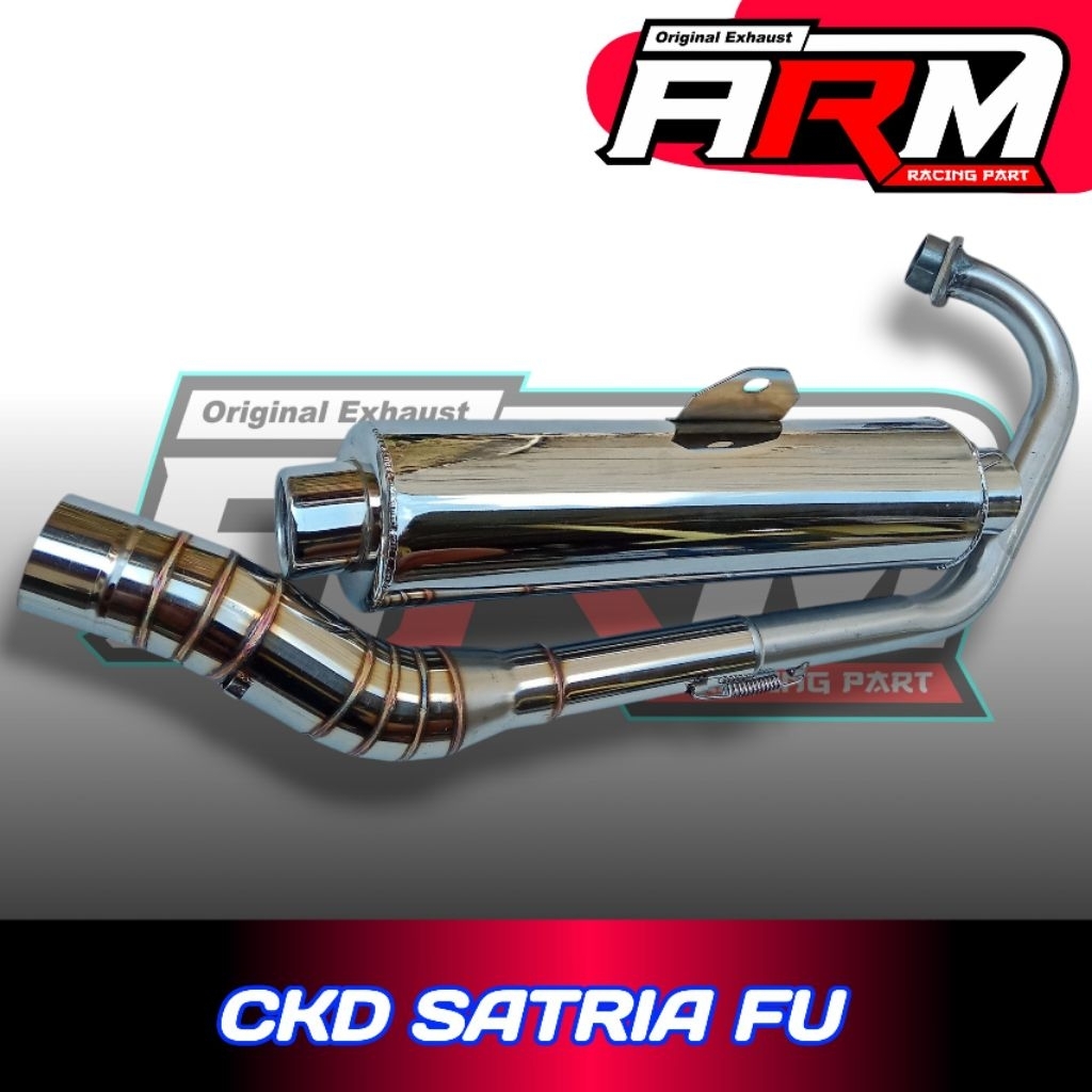 Knalpot CKD satria, standar & Bobok PNP Vixion/ CB150R/ Jupiter MX/ Sonic/ Verza by ARM racing store
