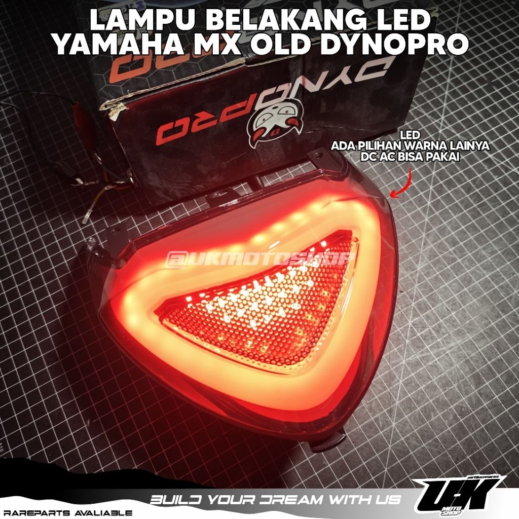 lampu belakang led mx old lc135 v1 dynopro
