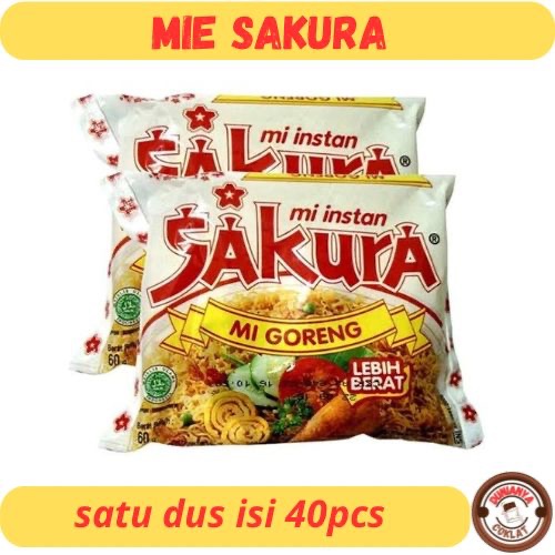 

Promo mie Sakura 1dus isi 40pcs varian paket hemåt