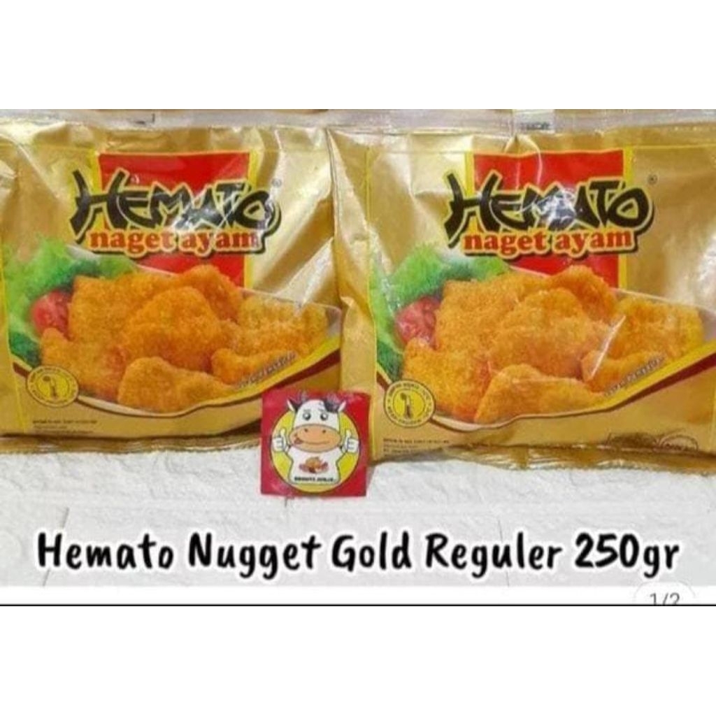 

Hemato Nugget Gold Reguler 250 gram