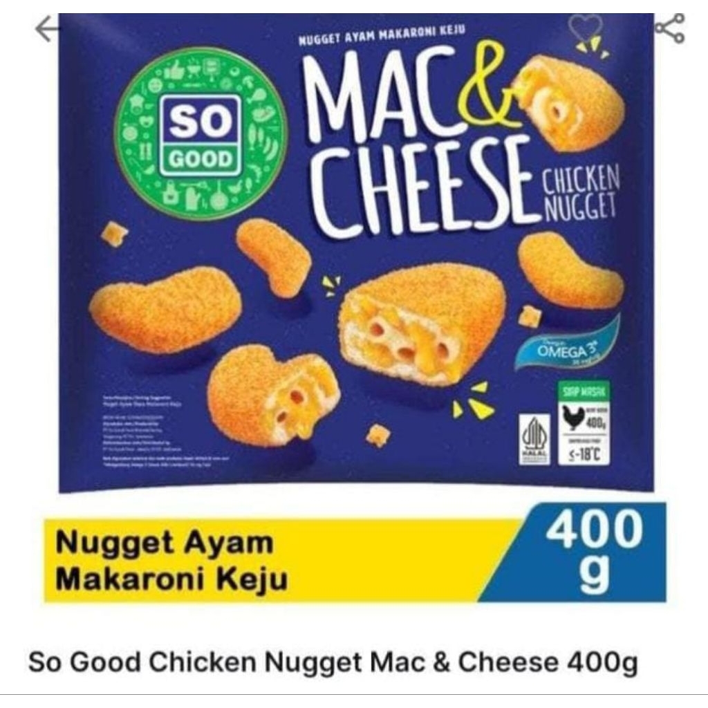 

SO GOOD NUGGET MAC & CHEESE