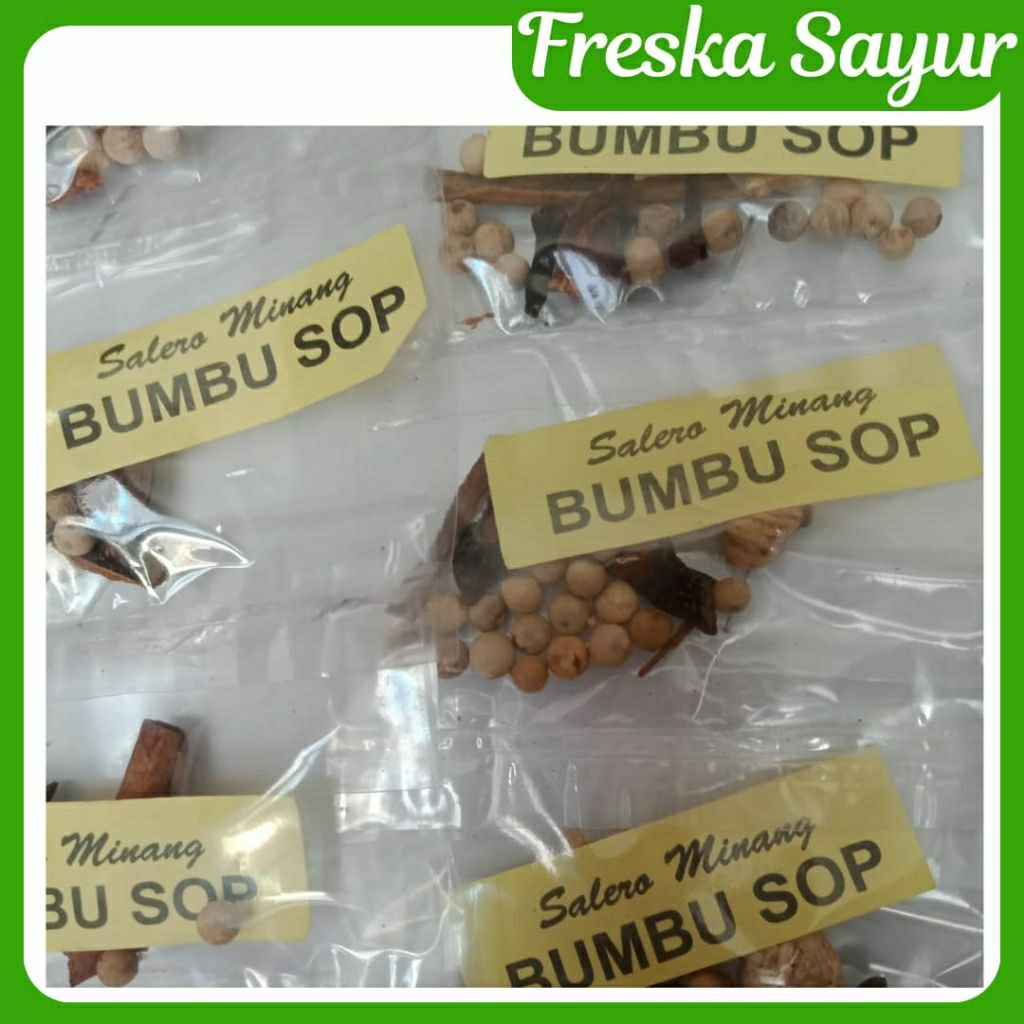 

Bumbu Sop Salero Minang 1 Pack
