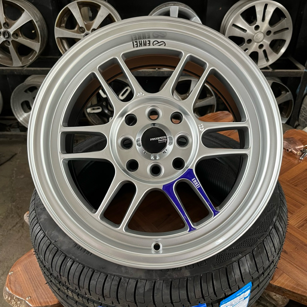 VELG RACING ENKEI RPF1 RING 15 LEBAR 7 ET 40 PCD 4X100.114