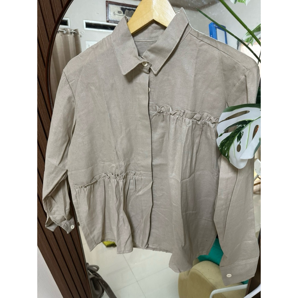 preloved kemeja linen