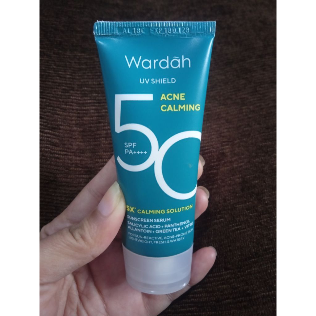 Preloved Wardah Sunscreen Acne Calming - Pl Sunscreen Wardah - Prelove Sunscreen