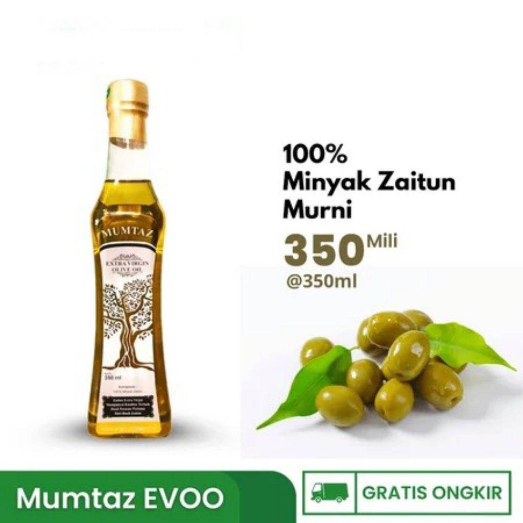 

Minyak Zaitun Extra Virgin Olive Oil MUMTAZ 350 ml