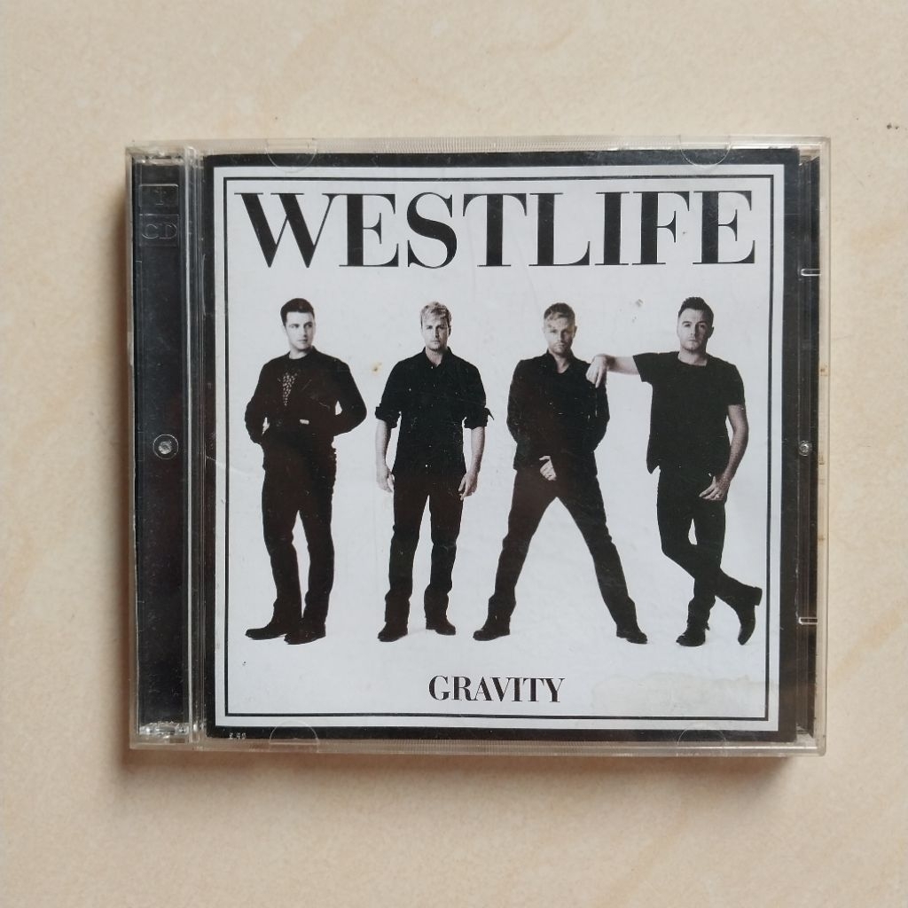CD WESTLIFE ALBUM GRAVITY