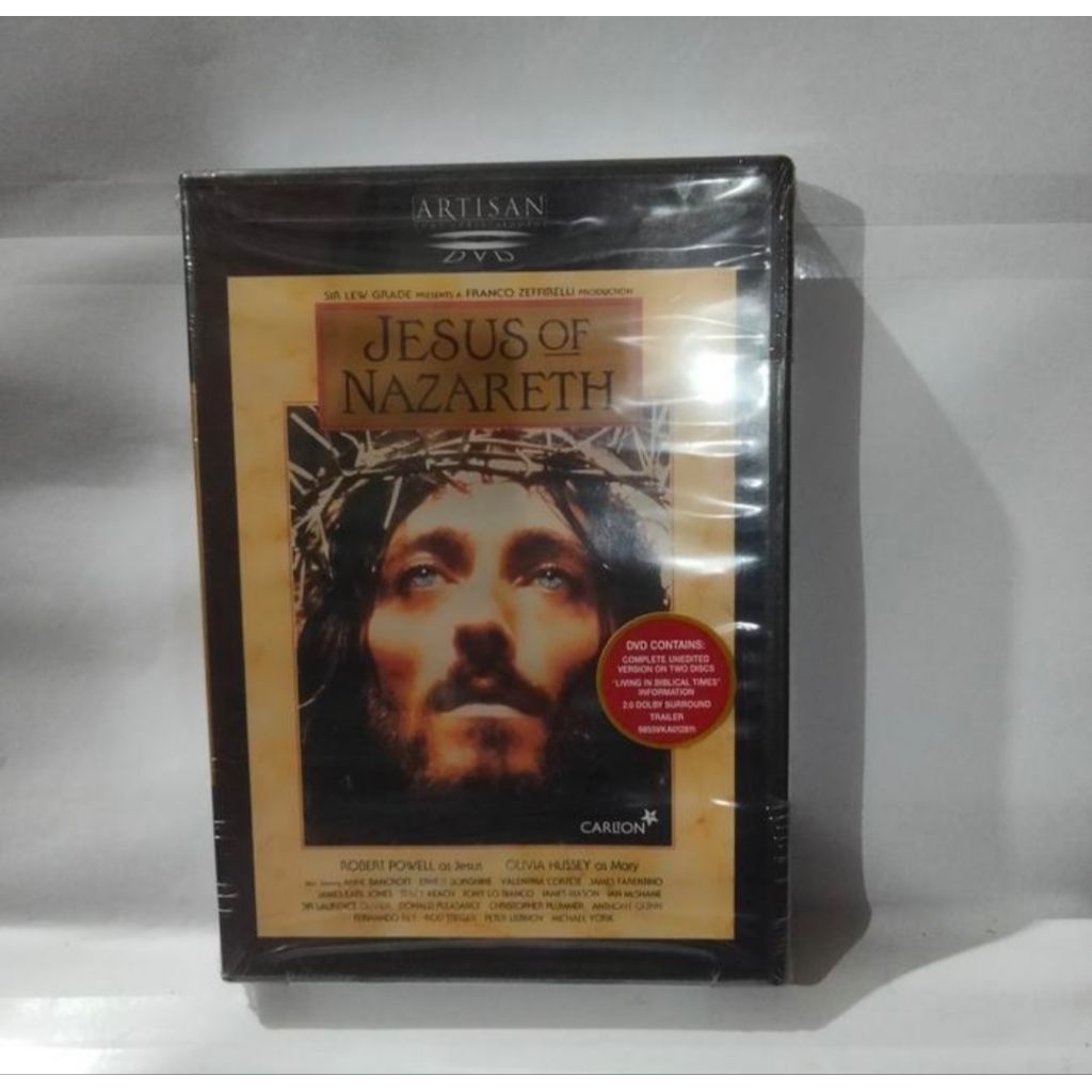 DVD ORIGINAL SEGEL 13729- JESUS OF NAZARETH