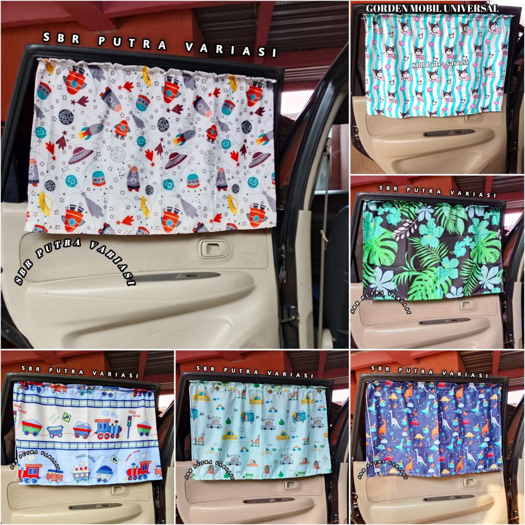 gorden mobil Mobil Tempel / gorden mobil bayi/Gorden Mobil Portable Pelindung Panas silau Tirai Mode