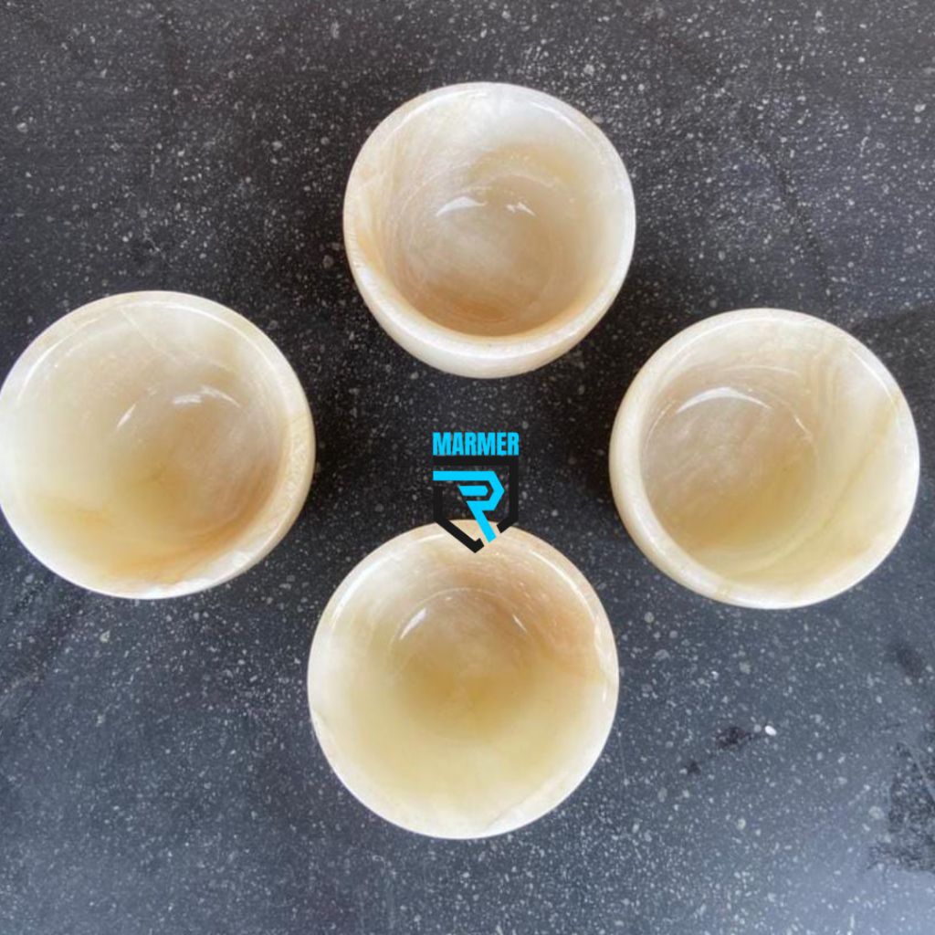 Gelas Chinese custom onix bening