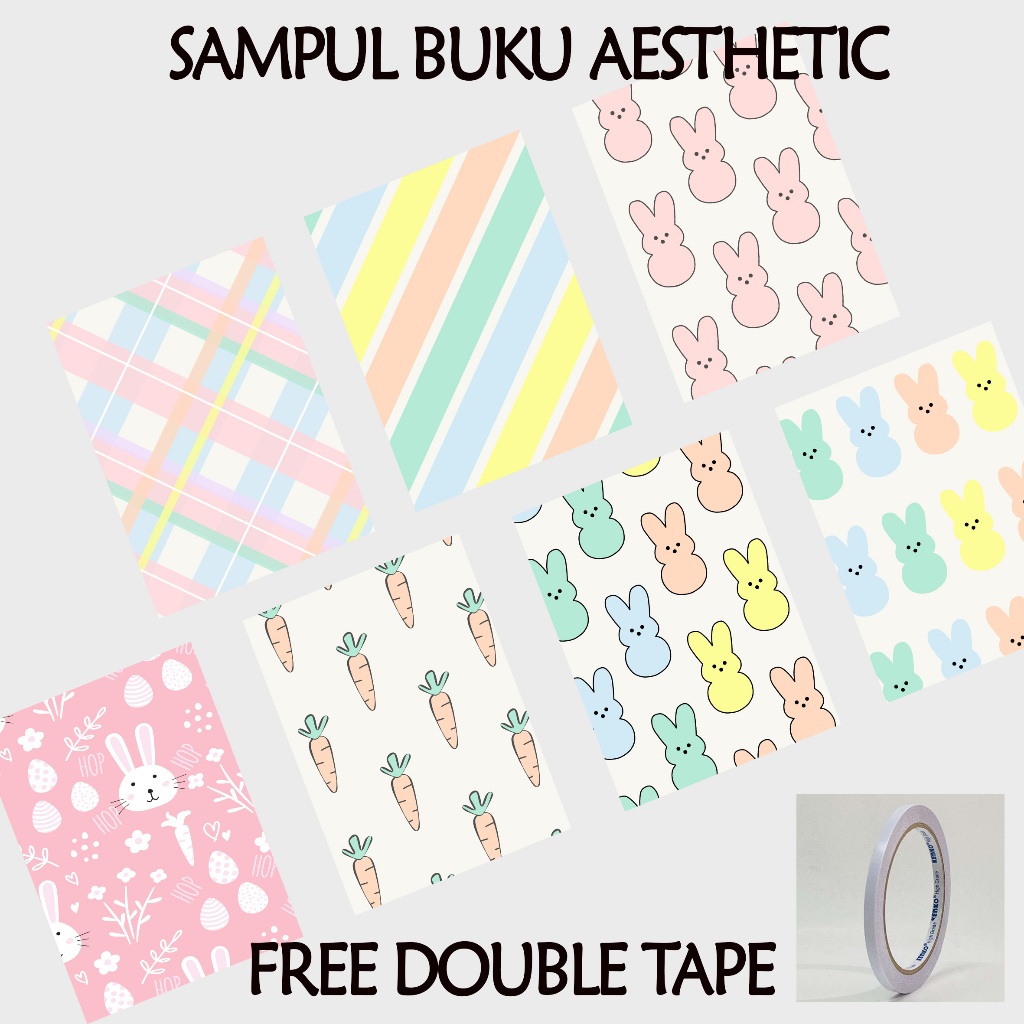 

(ISI 5 LEMBAR) Sampul Buku Aesthetic - Sampul Buku Tulis - Sampul Buku Sekolah - Sampul Buku Big Boss Sidu - JK