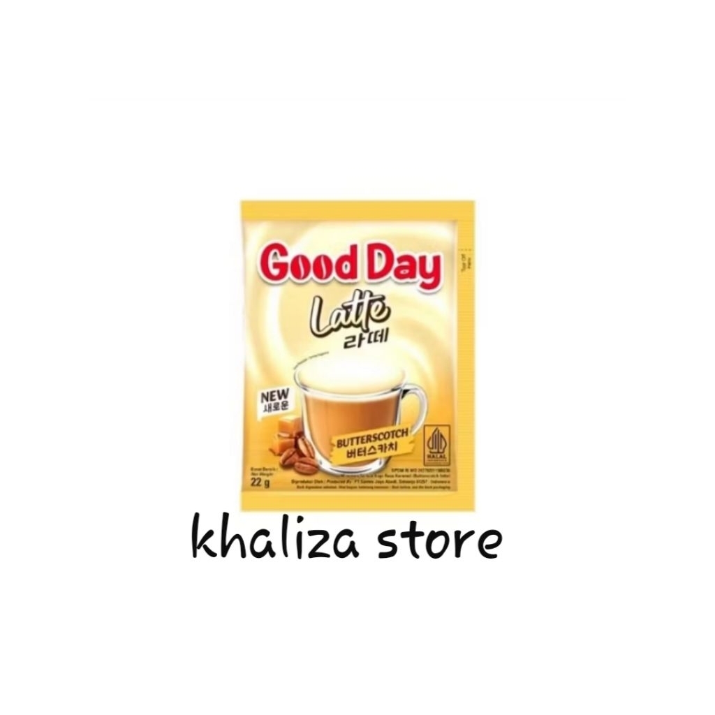 

good day latte butterscoth 1 renceng isi 10 sachet