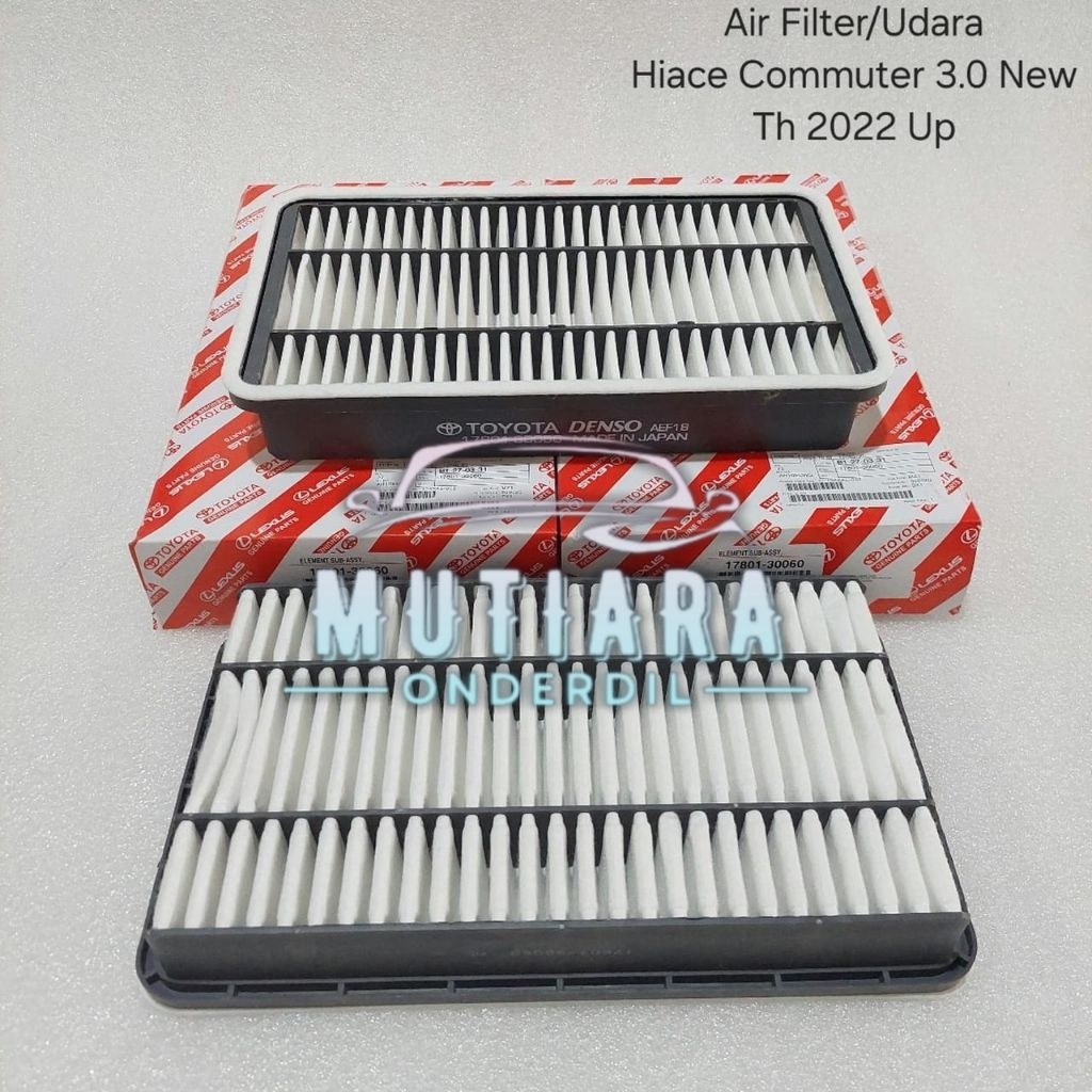 FILTER AIR/UDARA HIACE COMMUTER 3.0NEW 2022 up | 17801-30060