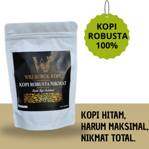 

Kopi Premium isi 1 Kg Bubuk Robusta Rasa Mantab