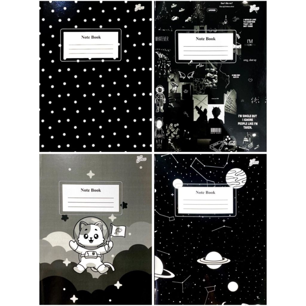 

BUKU TULIS XPULP 42 LEMBAR HITAM PUTIH/5 BUKU