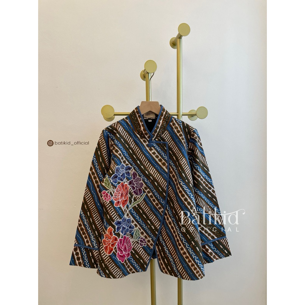 BATIKID OFFICIAL - blouse tulis bordir pb 60cm / blouse tulis / batik tulis / batik bordir wanita