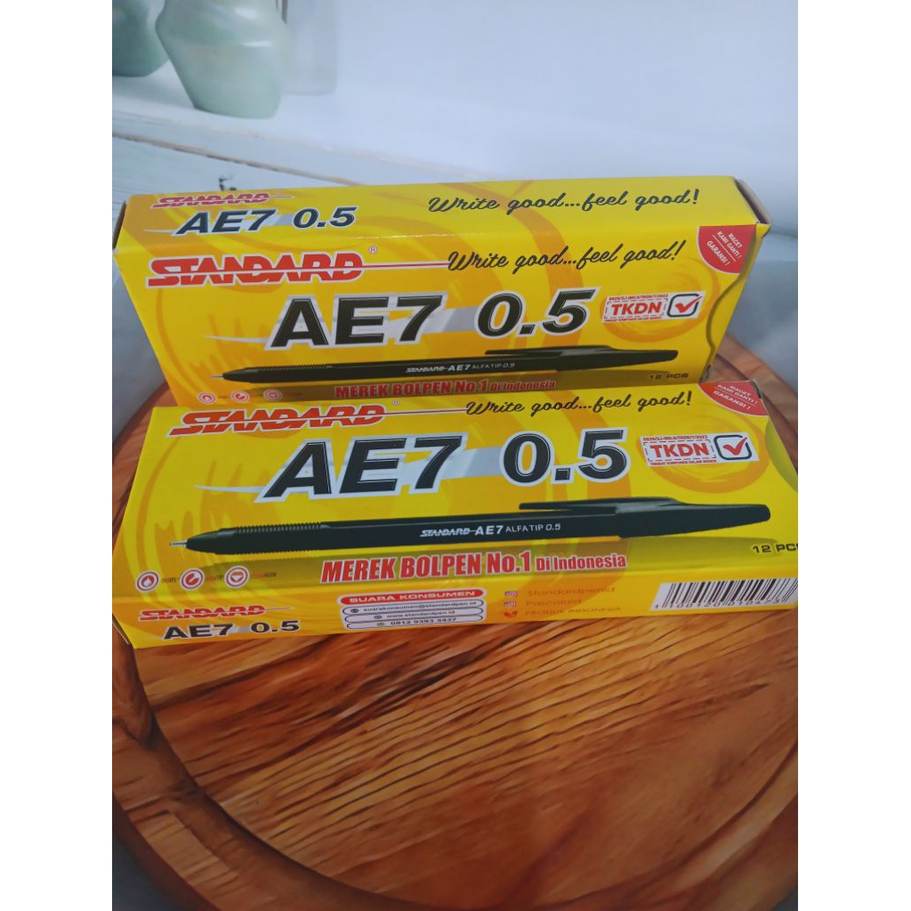 

RK PULPEN STANDARD AE7/1 PACK ISI 12PCS