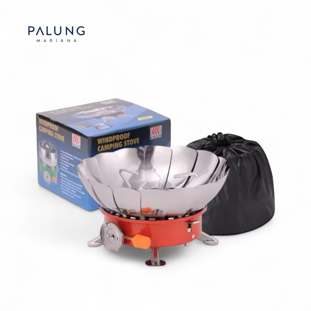 kompor kemah kompor anti angin kompor windprof kompor mawar tahan angin