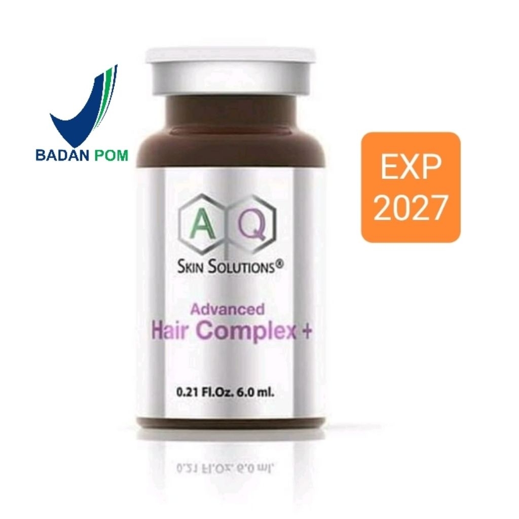 AQ SKIN SOLUTIONS SOLUTION HAIR COMPLEX 6ML GROWTH FACTOR SERUM PENUMBUH RAMBUT