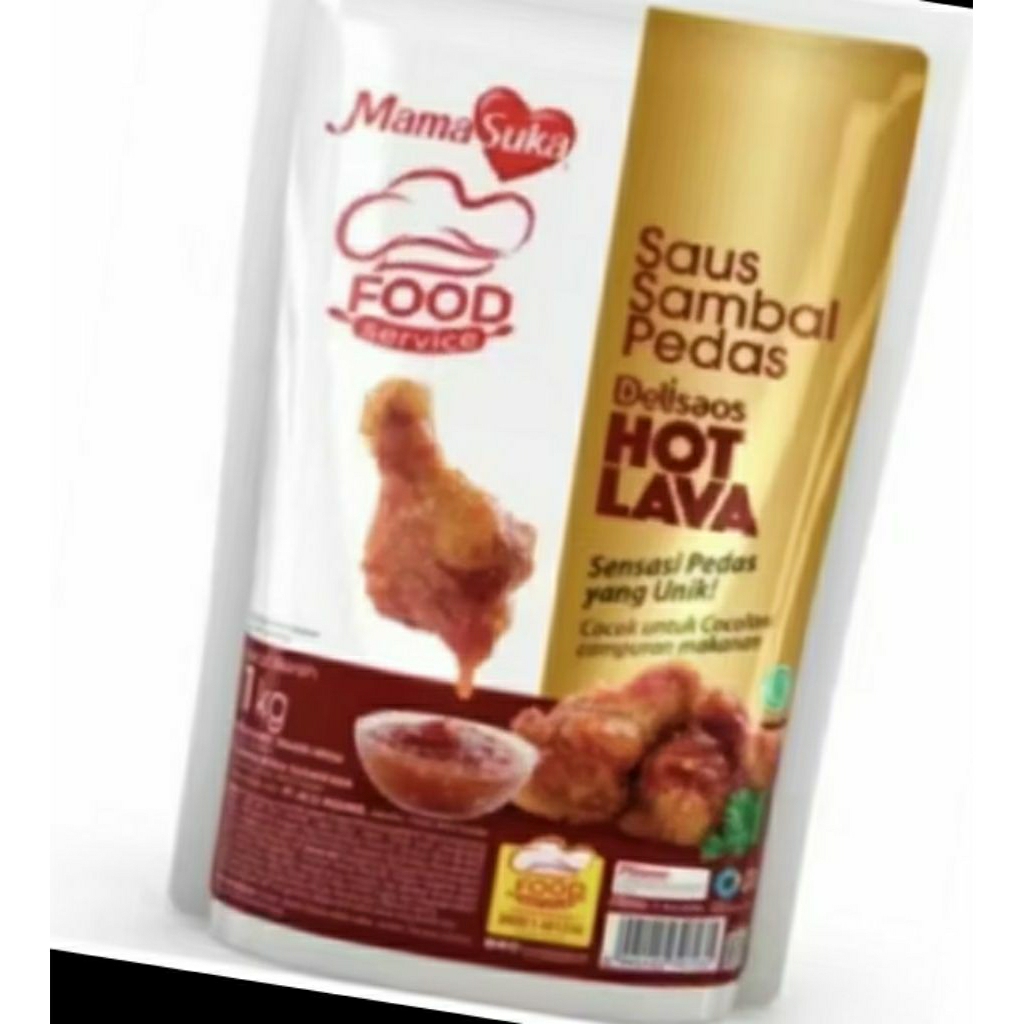 

Mamasuka Hot Lava Saus Pedas 1kg