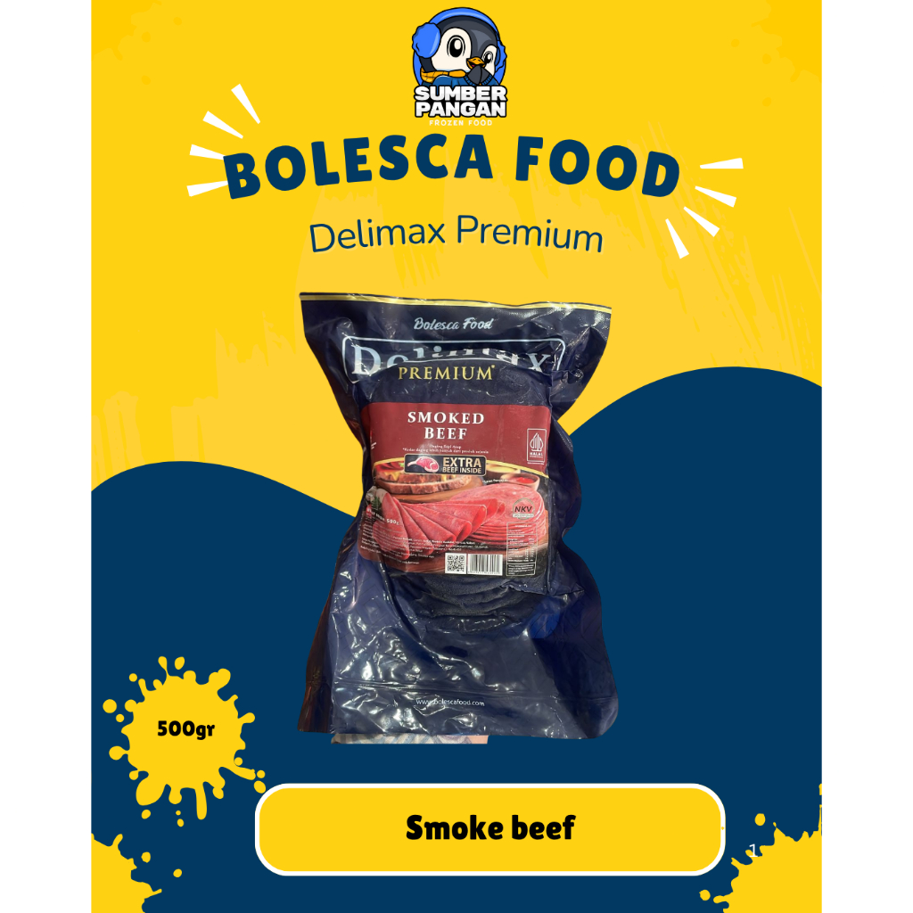 

Delimax Smoke Beef 500gr&200gr