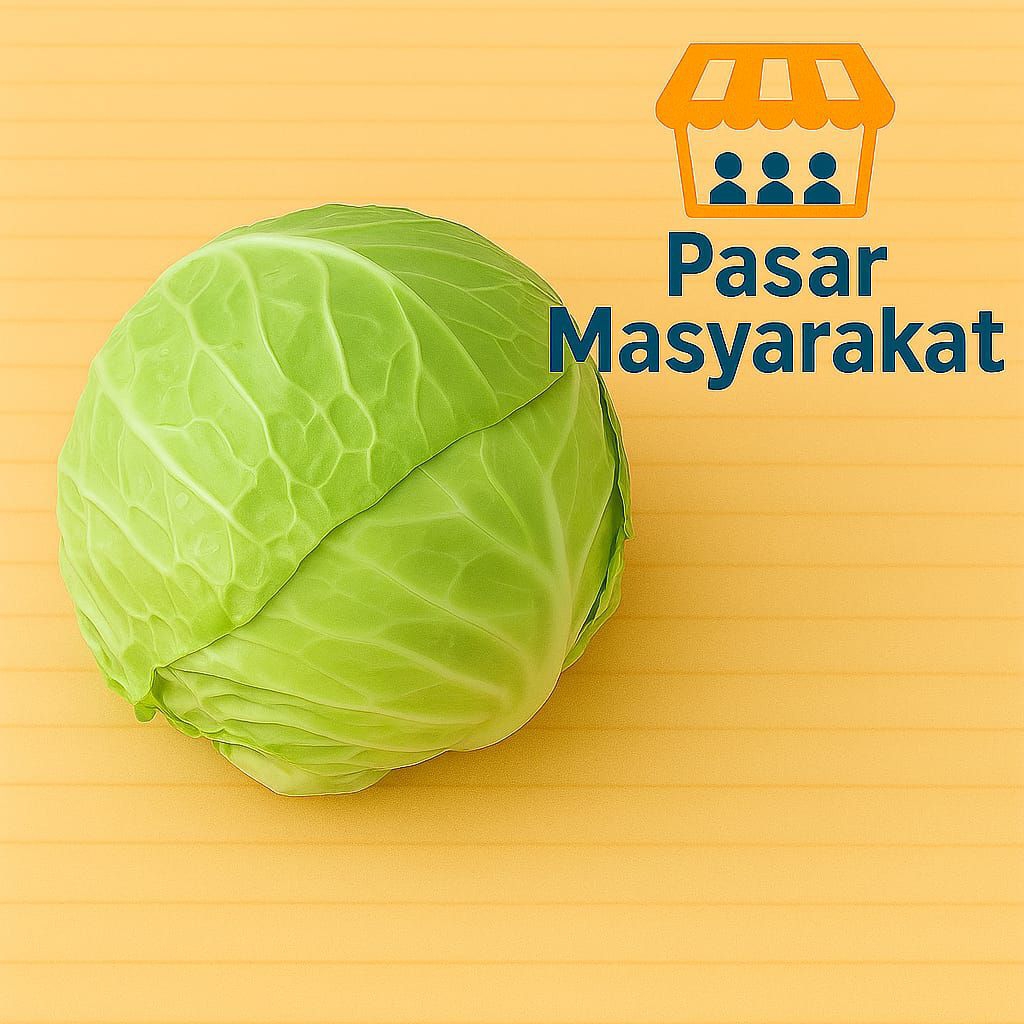 

Kol/Kubis Segar Sayur Sayuran Pasar.Masyarakat