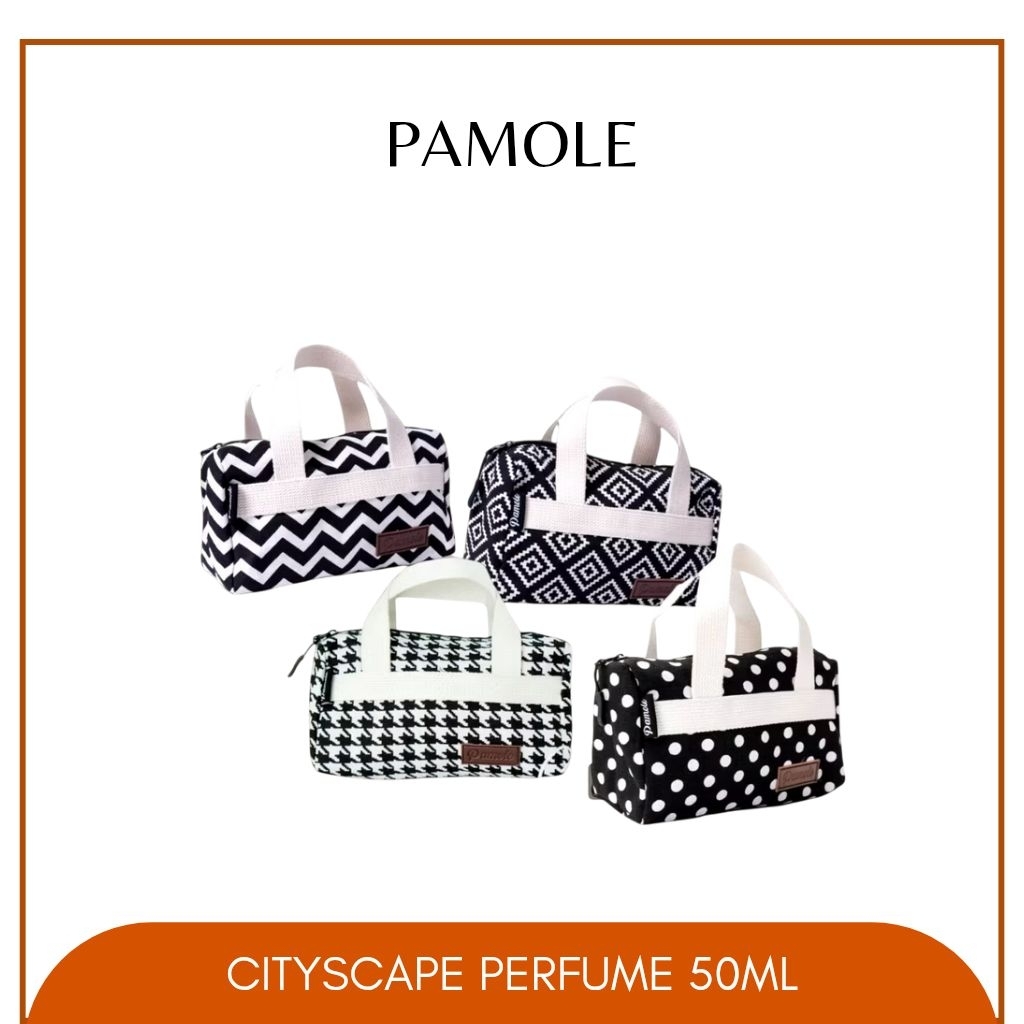 Pouch Makeup Pamole Tas Kosmetik Kanvas