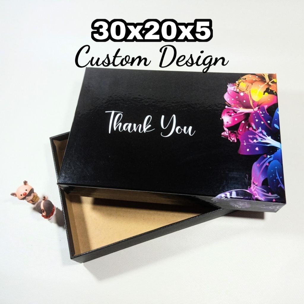 

Hardbox 30x20 Custom Design Kotak Kado Gift Box Hampers Bridesmaid Premium Grosir