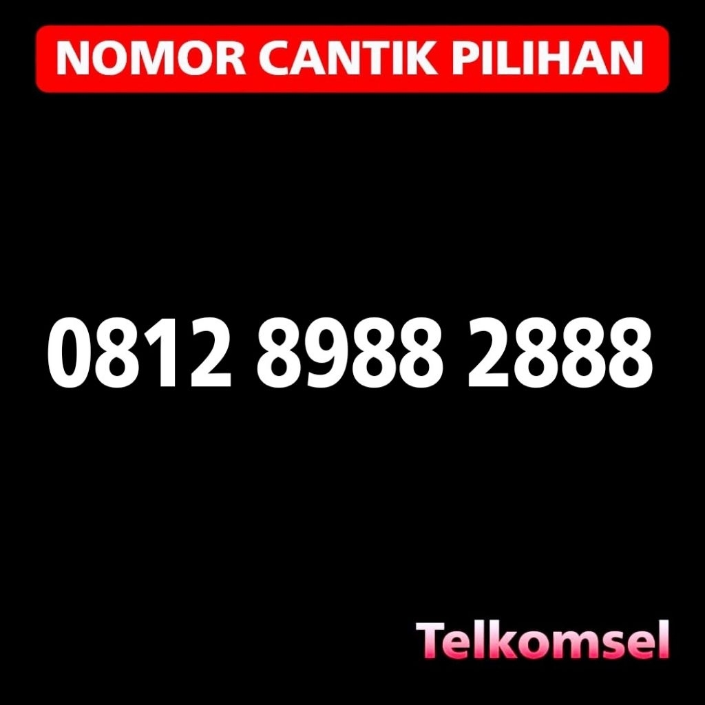 Nomor Cantik Telkomsel Kartu Perdana Simpati Cantik Murah 888