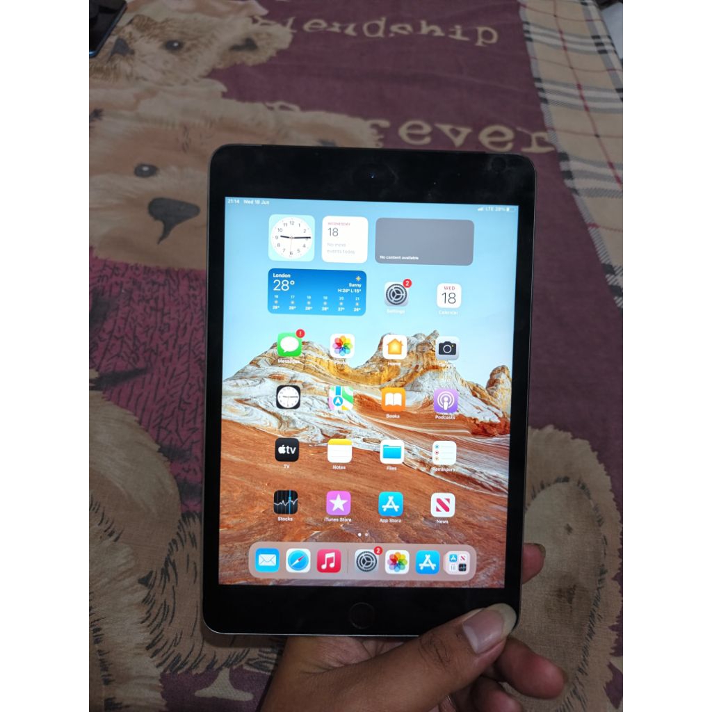 ipad mini 4 32gb mulus bagus sim card 4G normal layar 8in tab tablet bekas murah ipad 6